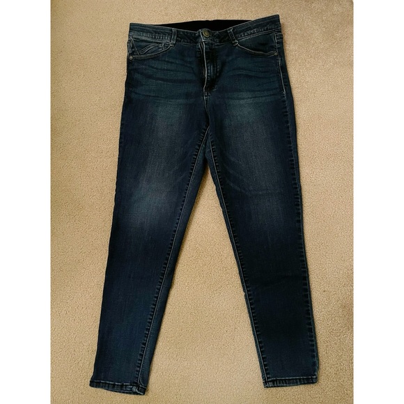 Wit & Wisdom Denim - Wit & Wisdom Ab-solution High Rise Skinny Ankle Medium Wash Jeans (size 12)